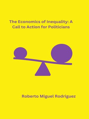 cover image of The Economics of Inequality